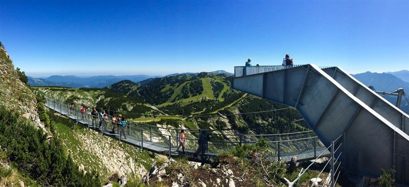 Soutěska Wasserlochklamm a dech beroucí Hochkar