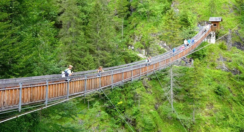 Soutěska Wasserlochklamm a dech beroucí Hochkar