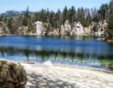 Zimní pohádka v Adršpachu