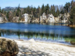 Zimní pohádka v Adršpachu