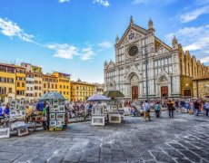 Perly Toskánska 2026 (Florencie, Pisa, Siena), letecky