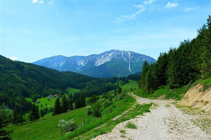 Schneeberg a Jánská soutěska