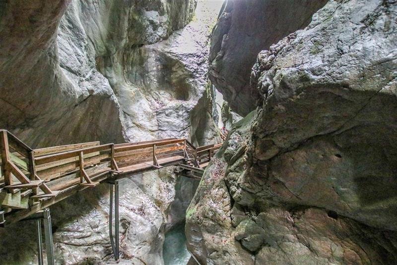 Soutěsky a jeskyně Salcburska