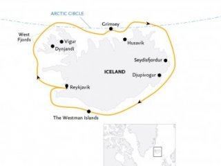 Iceland Circumnavigation: Mountains, Volcanoes and Waterfalls (Ultramarine)