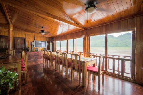 Plavba butikovou lodí po Mekongu, Thajsko / Laos