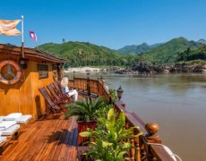 Plavba butikovou lodí po Mekongu, Thajsko / Laos