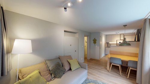 Prázdninová vesnička Reka Zinal