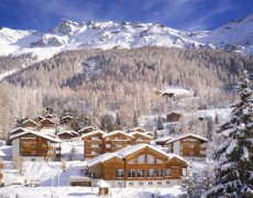 Prázdninová vesnička Reka Zinal