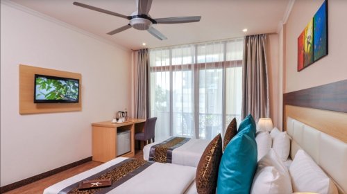 Triton Beach hotel 3, Maafushi, Maledivy, 8 dní