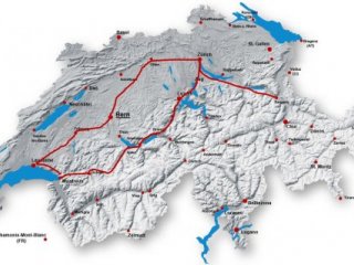 Goldenpass Express / Švýcarsko vlakem