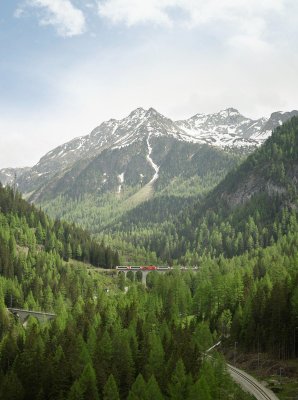 Gotthard Panorama, Bernina a Glacier Express /