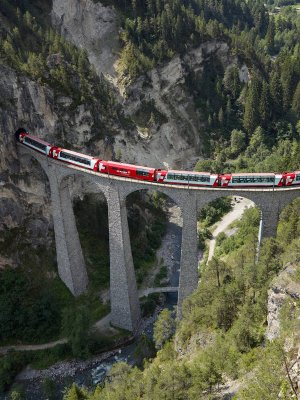 Gotthard Panorama, Bernina a Glacier Express /