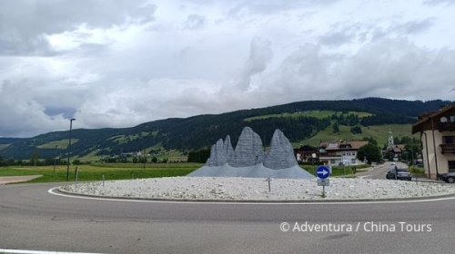 Sextenské Dolomity na kole