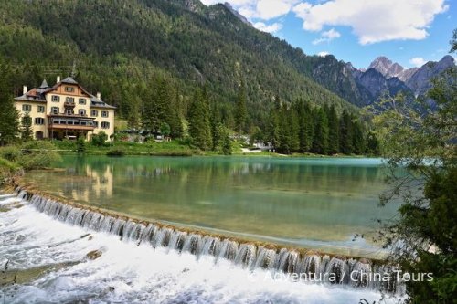 Sextenské Dolomity na kole