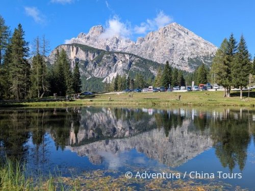 Sextenské Dolomity na kole