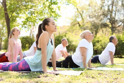 Pilates u laguny Mar Menor