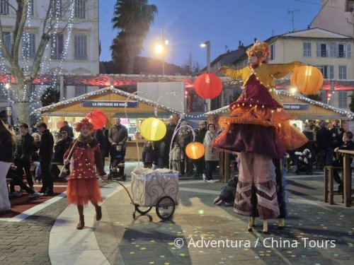 Silvestr na kole na Azurovém pobřeží
