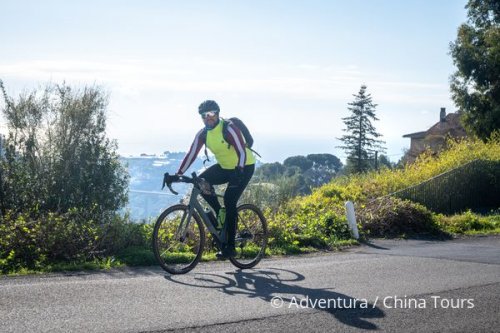Silvestr na kole na italsko-francouzské Riviéře