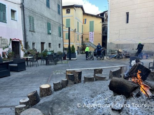 Silvestr na kole na italsko-francouzské Riviéře