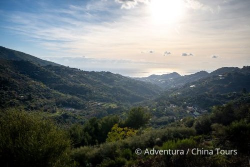 Silvestr na kole na italsko-francouzské Riviéře