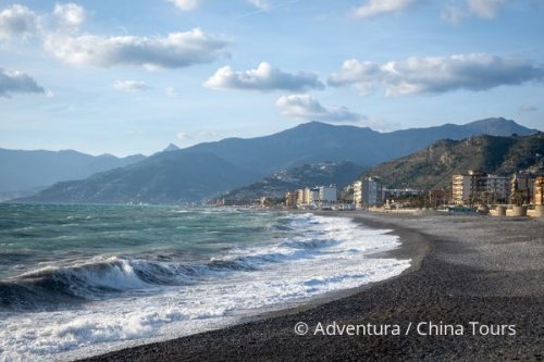Silvestr na kole na italsko-francouzské Riviéře