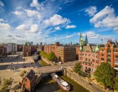 Hamburk a plavba na ostrov Helgoland