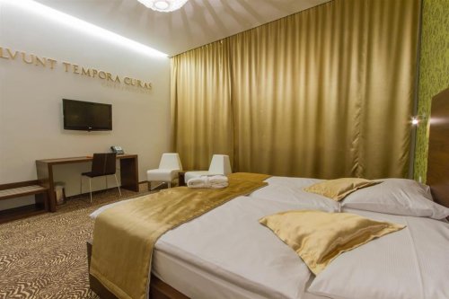 Wellness pobyt s dopravou, polopenzí a ochutnávkou na farmě v ceně v hotelu Rimski/Zdraviliški Dvor