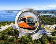 Zkrácená dovolená s dopravou a polopenzí v hotelu Delfin