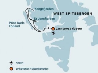 Alpine Peaks of Spitsbergen, Ski & Sail (s/v Rembrandt van Rijn)