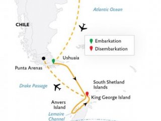 Antarctic Express: Sail South, Fly North (World Voyager)