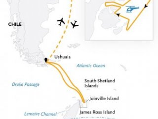 Antarctica By Helicopter: Icebergs, Mountains and Remote Lands? (Ultramarine)