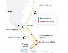 Antarctic Express: Sail South, Fly North (World Voyager)