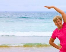 Cvičení pro zdravá záda na Sardinii