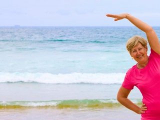 Cvičení pro zdravá záda na Sardinii