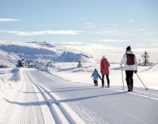 ZIMNÍ NORSKO - SKEIKAMPEN, ráj běžkařů, též sjezdovky