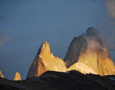 Led a oheň Patagonie