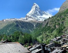ŠVÝCARSKÁ PANORAMATA  A MONT BLANC