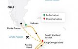 Katalog zájezdů - Antarktida, Antarctic Express: Sail South, Fly North (Ocean Explorer)