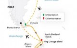 Katalog zájezdů - Antarktida, Antarctic Express: Sail South, Fly North (World Voyager)