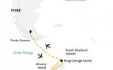 Katalog zájezdů - Antarktida, Antarctic Express: Fly the Drake (World Voyager)