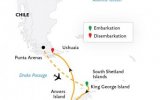 Katalog zájezdů - Antarktida, Antarctic Express: Fly South, Sail North (Ocean Explorer)