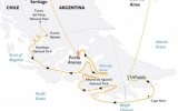 Katalog zájezdů - Chile, Essential Patagonia: Chilean Fjords and Torres del Paine (Ultramarine)