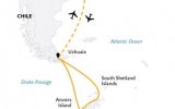 Katalog zájezdů - Antarktida, Antarctica by Helicopter: Crossing the Circle and the Peninsula (Ultramarine)