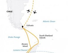 Antarctica by Helicopter: Crossing the Circle and the Peninsula (Ultramarine)