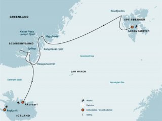 Spitsbergen, Northeast Greenland & Scoresby Sund, Including Long Hikes (m/v Plancius) Spitsbergen, Northeast Greenland & Scoresby Sund, Including Long Hikes (m/v Plancius)