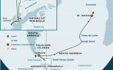 Katalog zájezdů, Atlantic Odyssey, incl. Antarctic Peninsula to St. Helena (m/v Plancius)