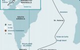Katalog zájezdů, Atlantic Odyssey, incl. Antarctic Peninsula to Cape Verde (m/v Plancius)