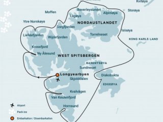 Around Spitsbergen and Nordaustlandet, In the Icy Realm of the Polar Bear (m/v Ortelius)