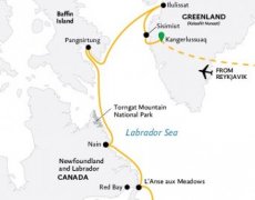 Greenland to Newfoundland: Mountains, Wildlife and Viking History (Ultramarine)