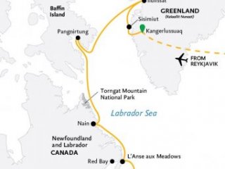 Greenland to Newfoundland: Mountains, Wildlife and Viking History (Ultramarine) Greenland to Newfoundland: Mountains, Wildlife and Viking History (Ultramarine)